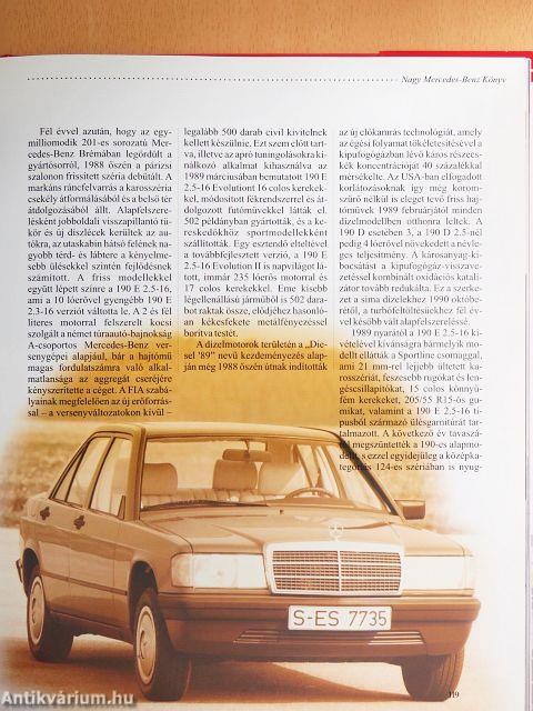 Nagy Mercedes-Benz Könyv