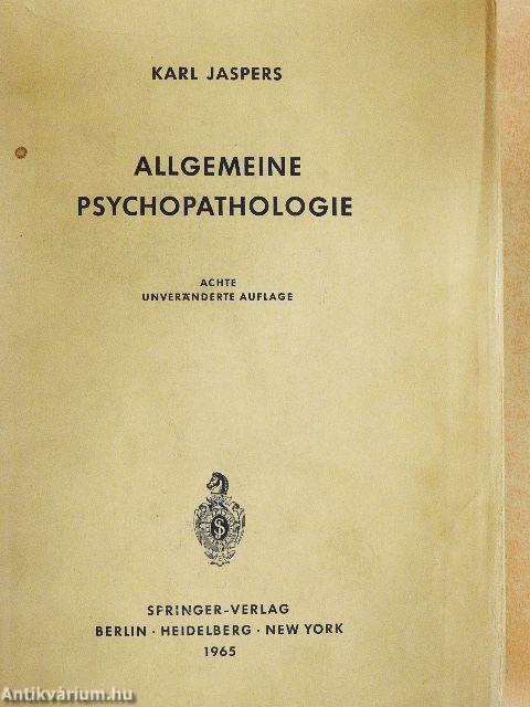 Allgemeine Psychopathologie