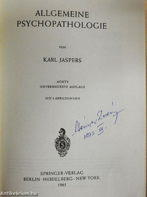 Allgemeine Psychopathologie