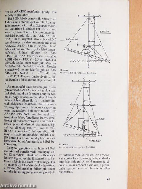 URH- és tv-antennarendszerek