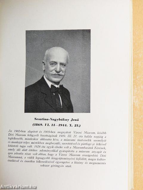 A Debreceni Déri Múzeum évkönyve 1943-1947