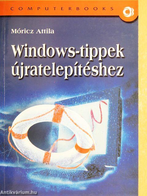 Windows-tippek újratelepítéshez