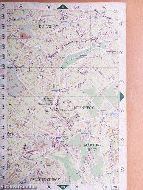 Budapest városatlasz/Magyarország autóatlasz