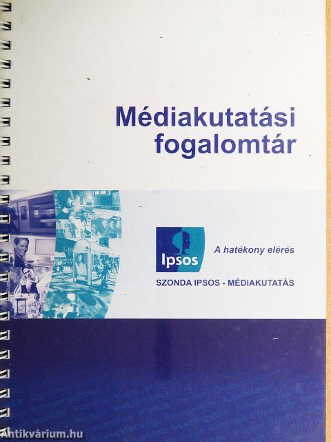 Médiakutatási fogalomtár