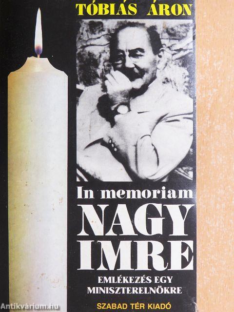 In memoriam Nagy Imre