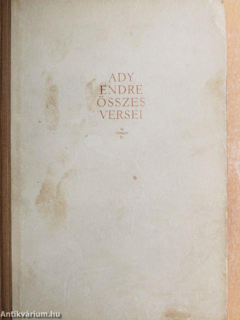 Ady Endre összes versei I-II.