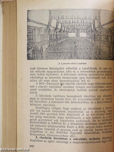 A nevelés története