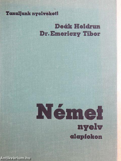 Német nyelv alapfokon