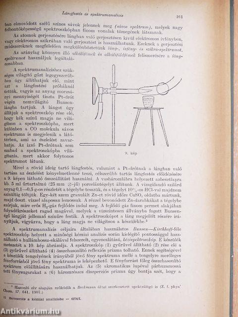 Bevezetés a kémiai analízisbe I.