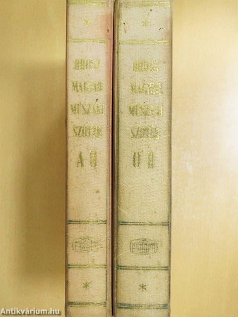 Orosz-magyar műszaki szótár I-II.