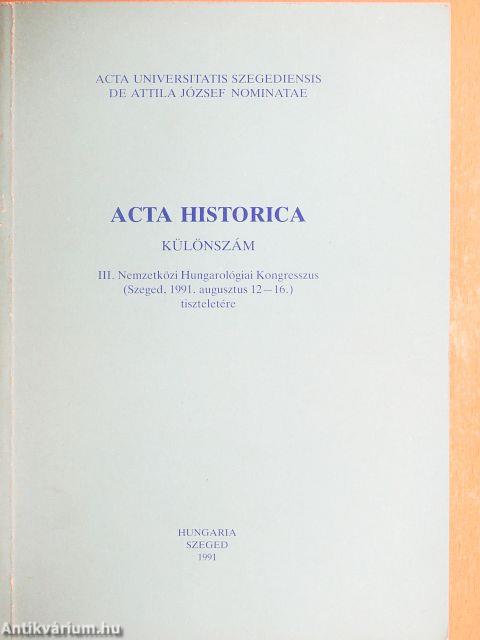 Acta Historica