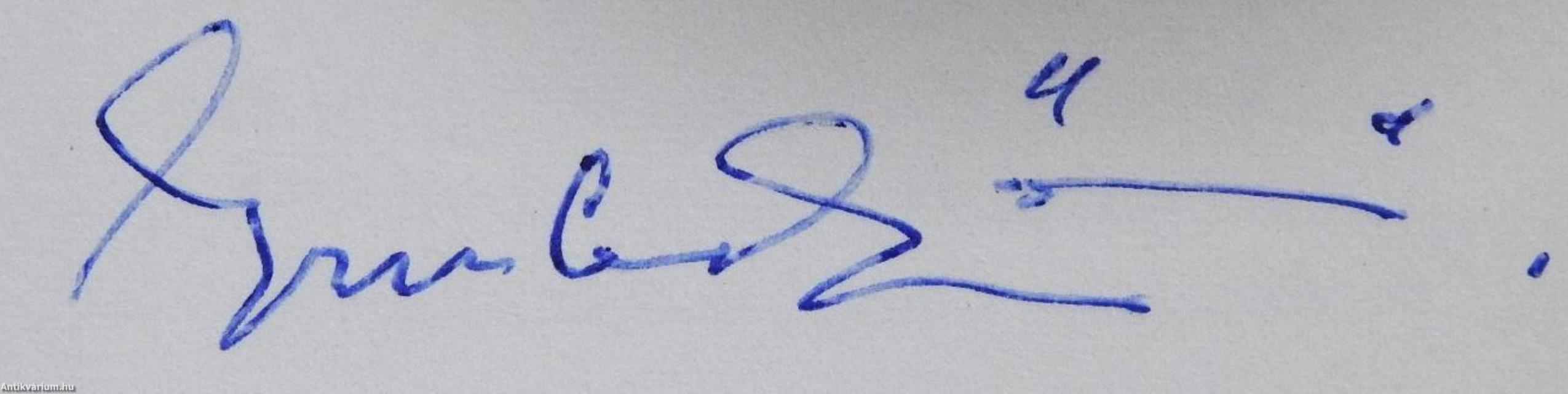 Levéltári terminológiai lexikon (dedikált példány)