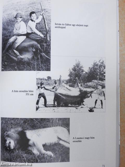 Húsz év Afrika szívében (dedikált példány)