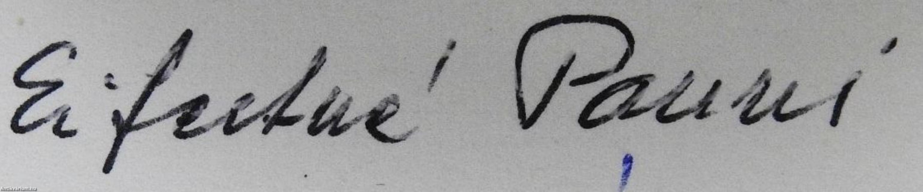 A növények táplálkozása és anyagcseréje (kétszeresen dedikált példány)