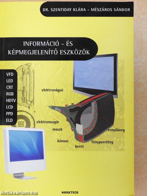 Információ- és képmegjelenítő eszközök (dedikált példány)
