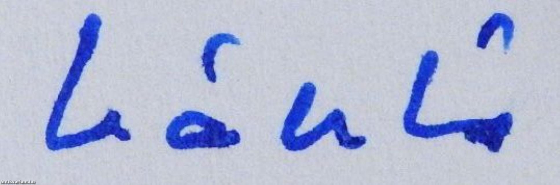 Az ige asztalánál (dedikált példány)