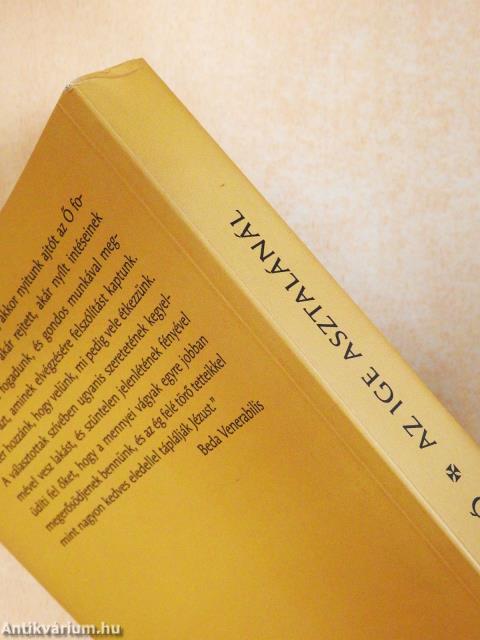 Az ige asztalánál (dedikált példány)