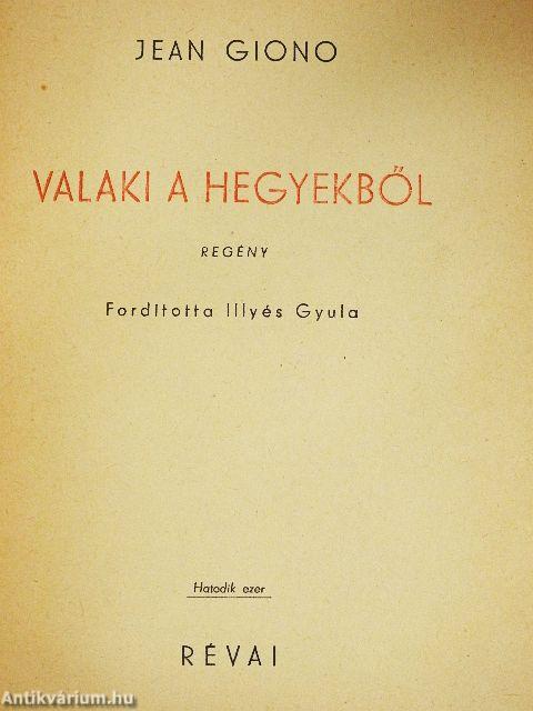 Valaki a hegyekből/Pán hangot próbál