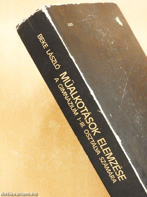 Műalkotások elemzése