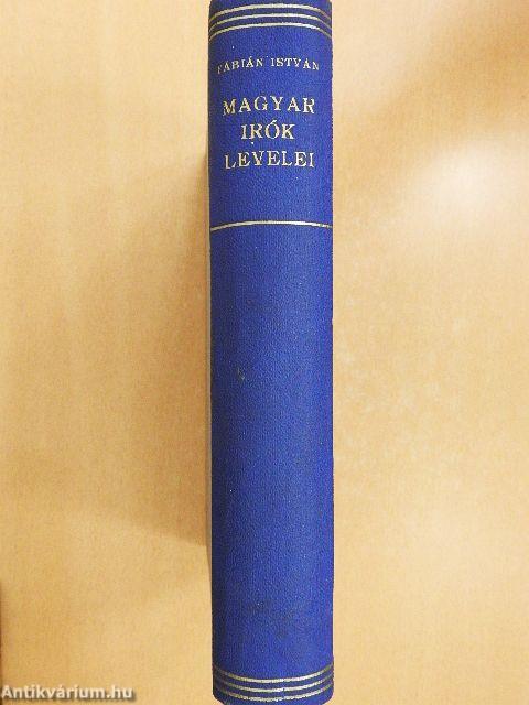 Magyar írók levelei