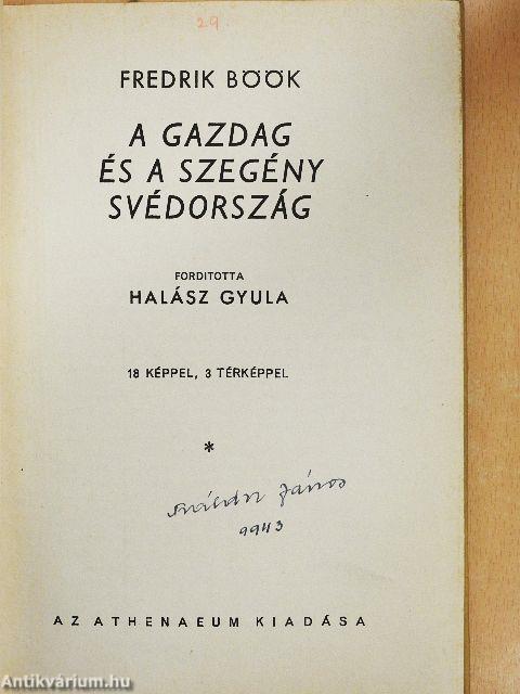 A gazdag és a szegény Svédország