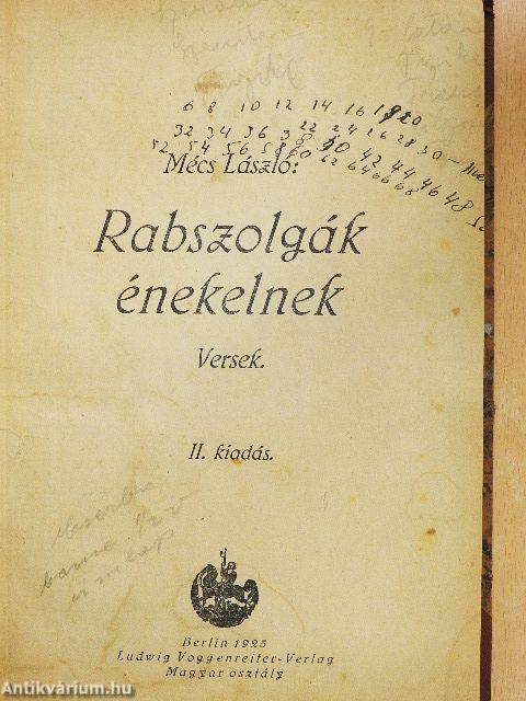 Rabszolgák énekelnek