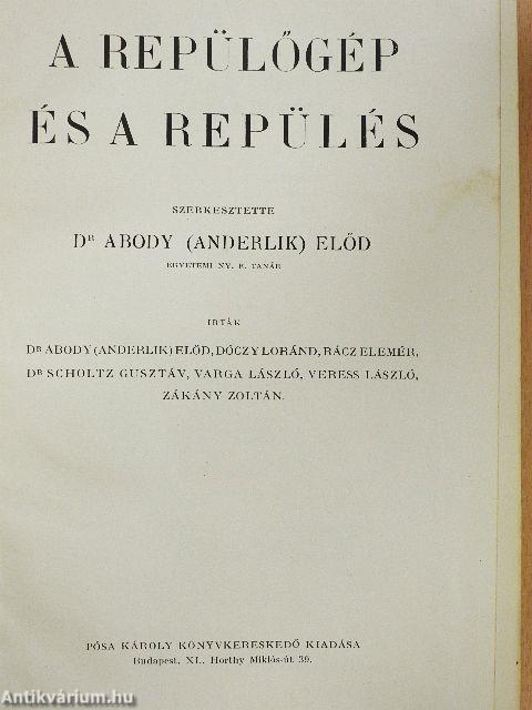 A repülőgép és a repülés