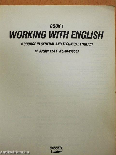 Working with English 1.