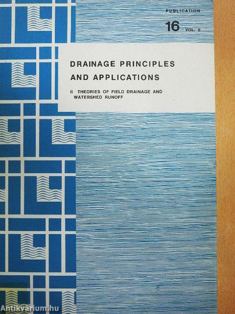 Drainage Principles and Applications II.