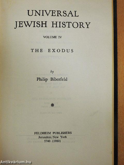 Universal Jewish History IV