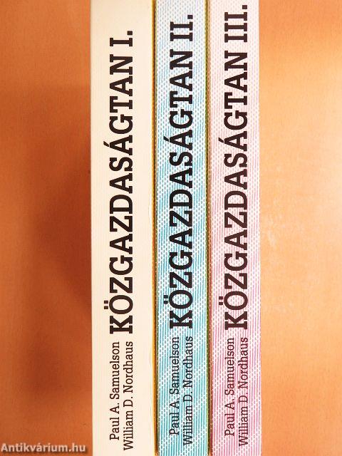 Közgazdaságtan I-III.