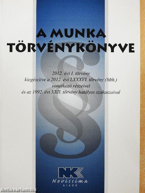 A munka törvénykönyve