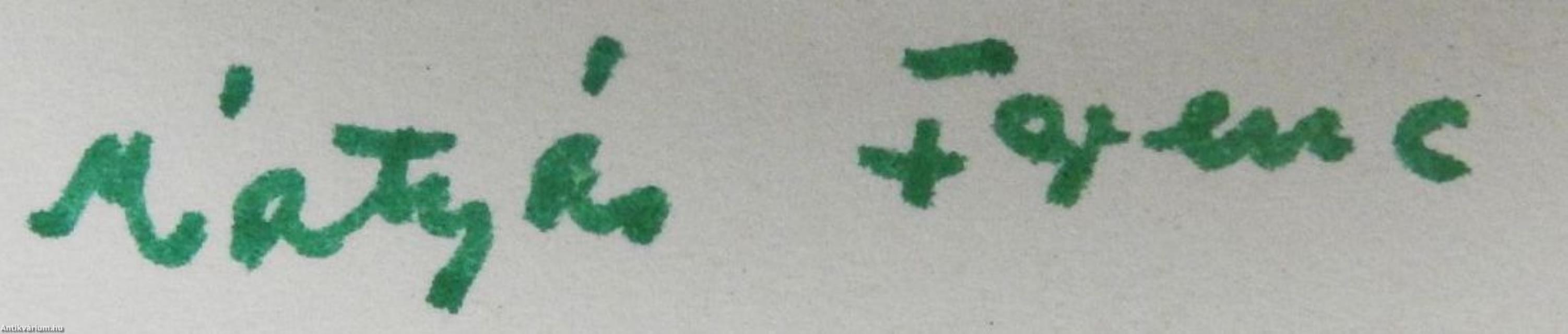 A múzsák udvarában (dedikált példány)