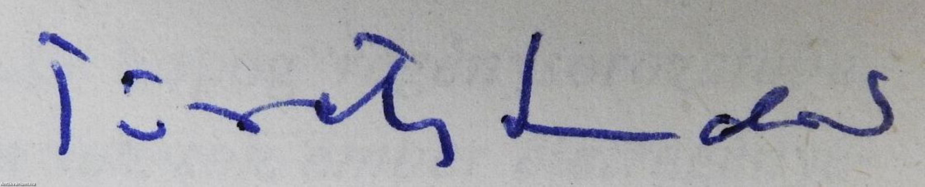 Valaki kopog (dedikált példány)