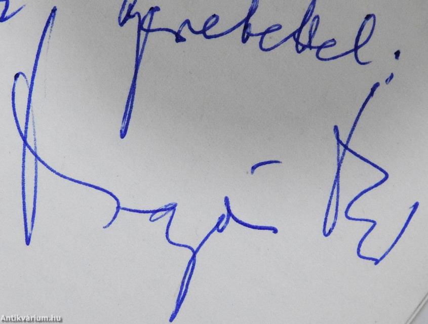 Értelem és szenvedély (dedikált példány)