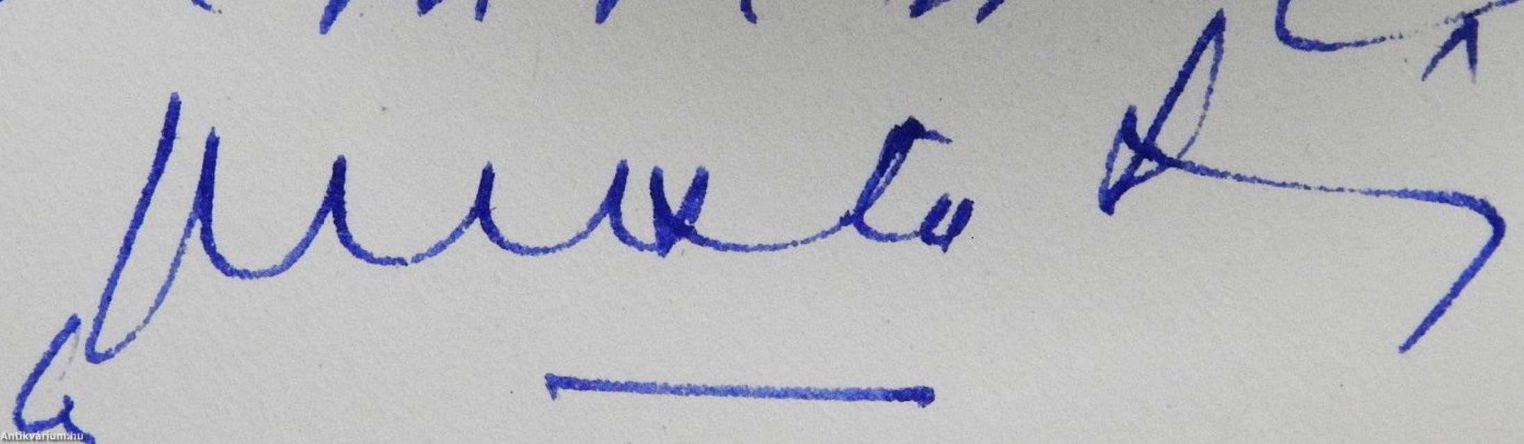 Bronzveret (dedikált példány)