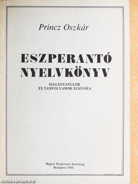 Eszperantó nyelvkönyv 