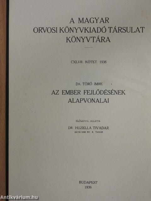 Az ember fejlődésének alapvonalai