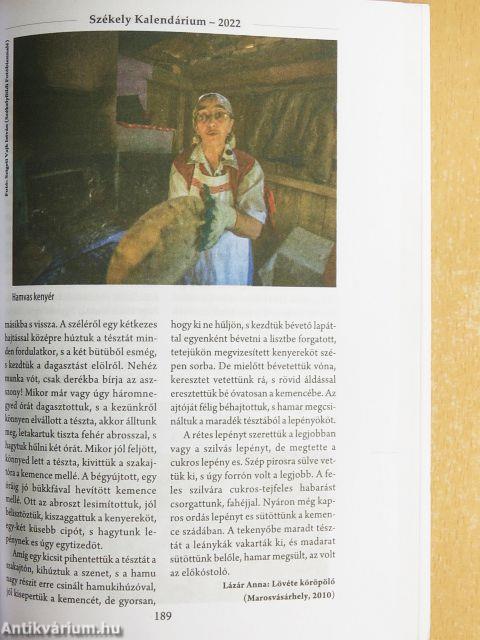 Székely Kalendárium 2022