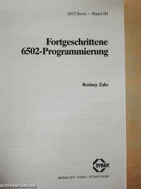 Fortgeschrittene 6502-Programmierung