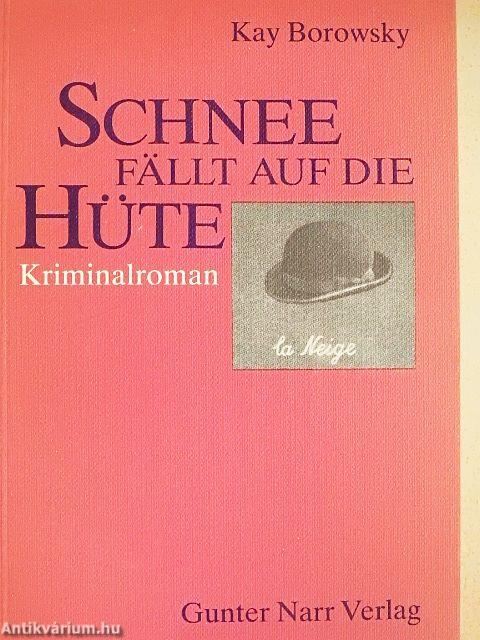 Schnee fällt auf die Hüte