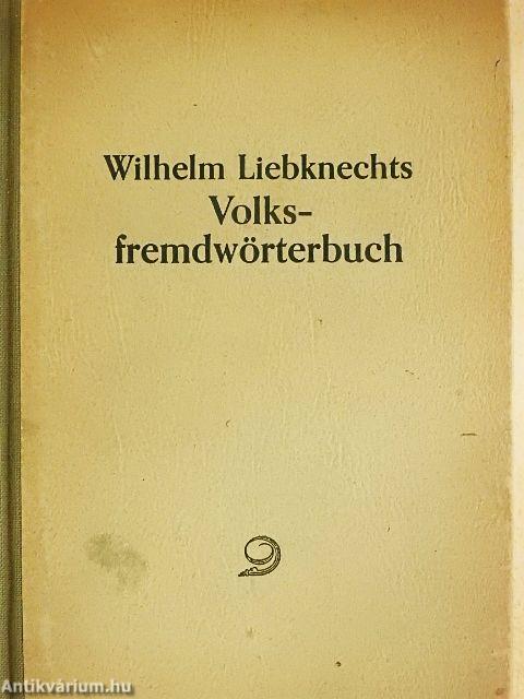 Volksfremdwörterbuch