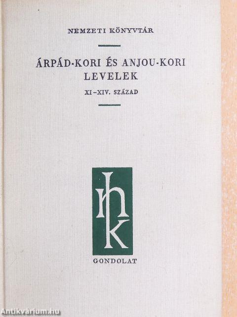 Árpád-kori és Anjou-kori levelek