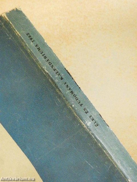 Élet és Tudomány Kalendáriuma 1963