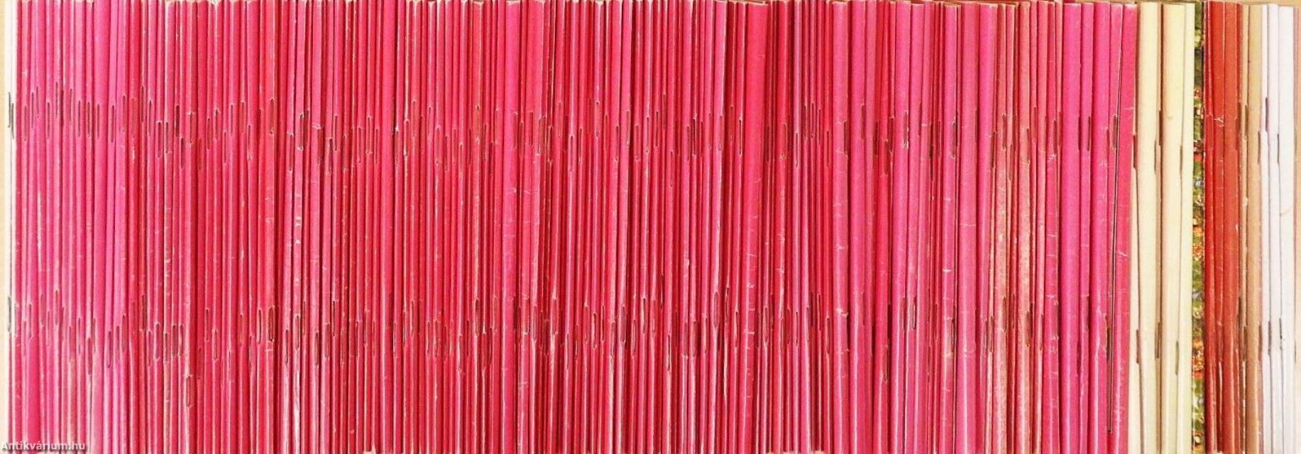 "160 kötet a Hedwig Courths-Mahler felejthetetlen szerelmes regényei sorozatból (nem teljes sorozat)"