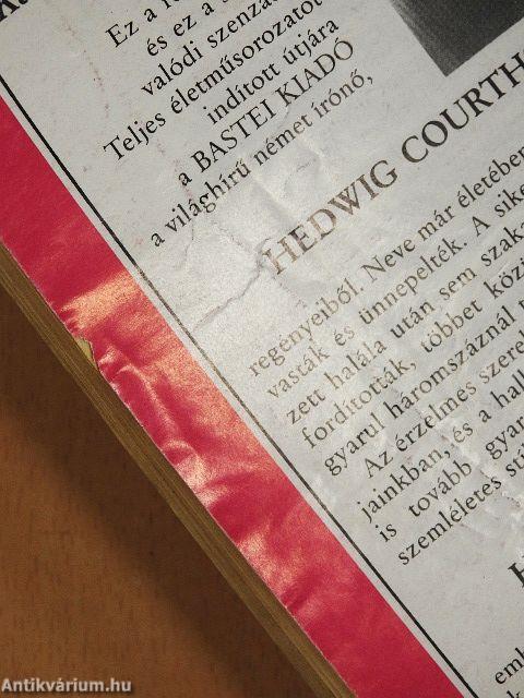 "160 kötet a Hedwig Courths-Mahler felejthetetlen szerelmes regényei sorozatból (nem teljes sorozat)"