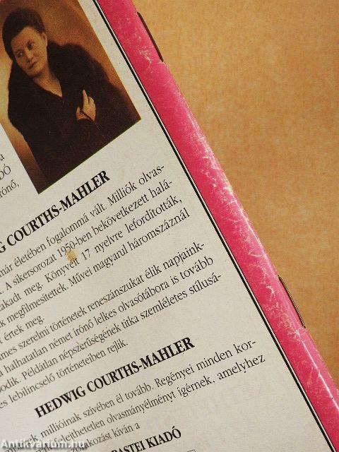 "160 kötet a Hedwig Courths-Mahler felejthetetlen szerelmes regényei sorozatból (nem teljes sorozat)"