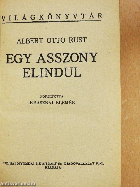 Egy asszony elindul