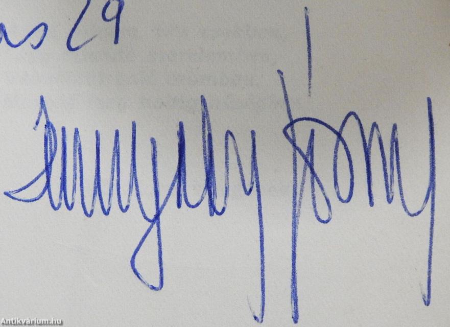 A fekete lovag (dedikált példány)