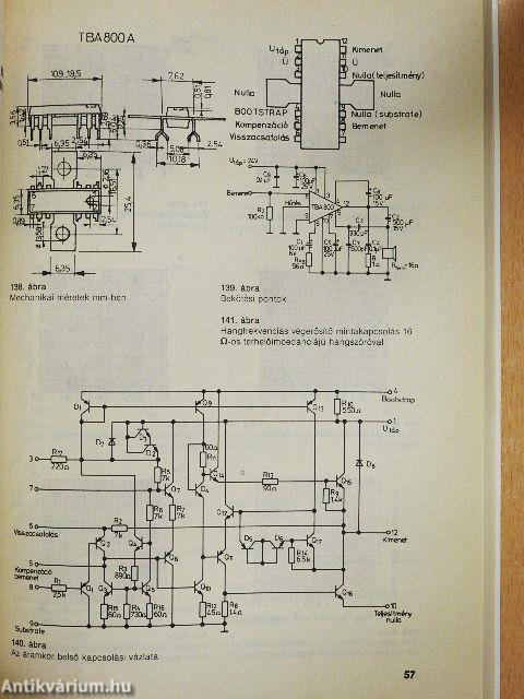 Kapcsolások hangfrekvenciás IC-kkel